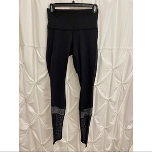 Lululemon mesh panel yoga pants